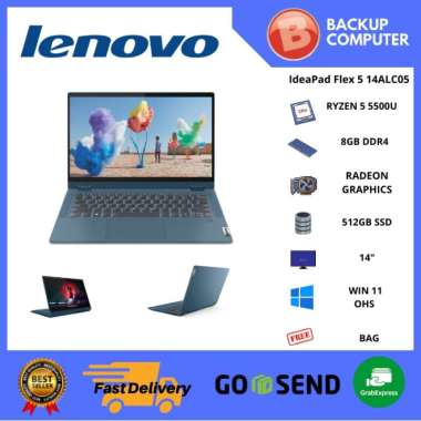 LENOVO IdeaPad Flex 5 14ALC05 82HU00JBID ABBYS BLUE