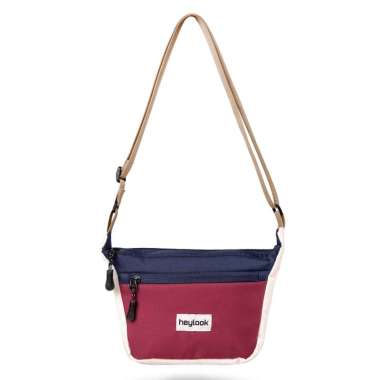 HEYLOOK Official - Tas Selempang Wanita Pria Sierra Tas Dsitro Tas Slempang Mini Heylook MAROON