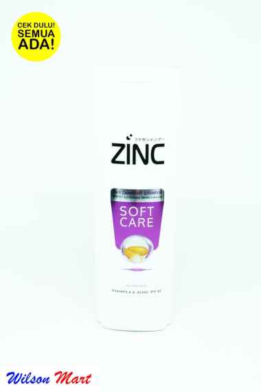 ZINC SHAMPOO SOFT CARE ALMOND 340 ML -