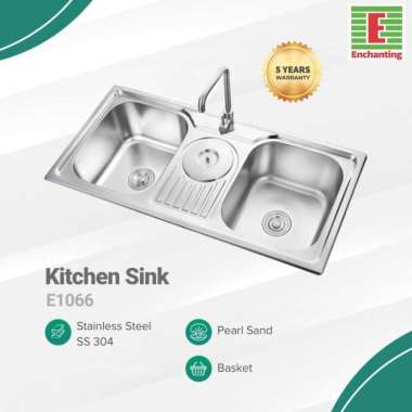 Kitchen Sink Dapur / Bak Cuci Piring Europe Enchanting E1066 Original 100% (Kode 045) Multicolor
