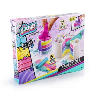 [HOT PRODUCT] Canal Toys - Rainbow Cake - Mainan pasir anak