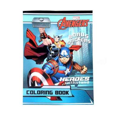 Buku Mewarnai Hero Kualitas Branded Harga Baru Maret 2020