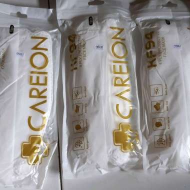 KF94 CAREION HITAM/PUTIH 10PCS HITAM