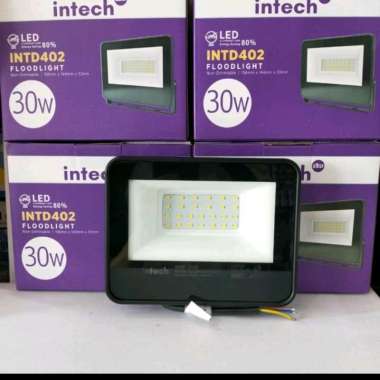 intech lampu tembak 30 watt led/lampu sorot led intech 30 watt