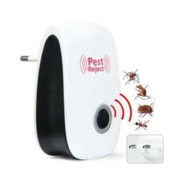 Pengusir Serangga Elektrik Ultrasonik Tikus Nyamuk Pest Repellant
