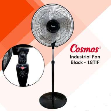 COSMOS 18 TIF INDUTRIAL FAN 18 INCH / KIPAS ANGIN BERDIRI 90 WATT / 18TIF