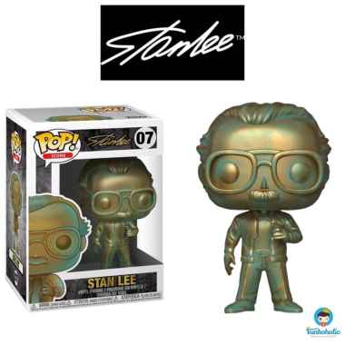 Funko POP! Icons Marvel Stan Lee - Stan Lee (Patina) #7