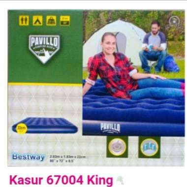 TERMURAH !! Ready Stock Kasur Angin BESTWAY KING / Kasur Pompa / Kasur Tiup / Kasur Tenda / Camping 