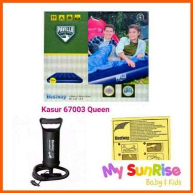 TERMURAH !! Kasur Angin QUEEN BESTWAY / Kasur Tiup / Kasur Pompa / Kasur Kemah / Camping / Tenda KAS