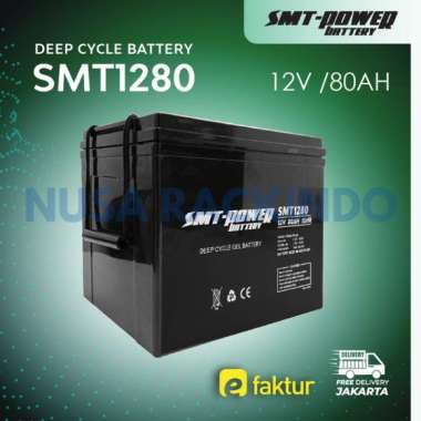 BATTERY SAMOTO SMT1280 - 12V 80AH