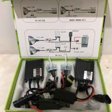 OEM Lampu HID Mobil H3 4300K Garansi Putih Kekuningan putih kekuningan