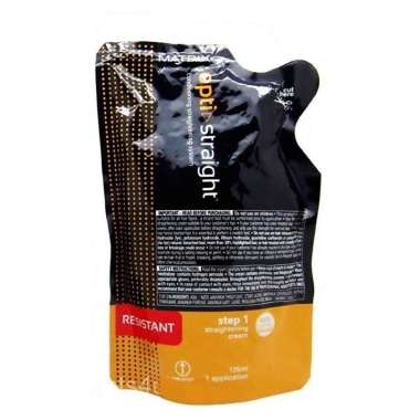 ERLU . MATRIX OPTI STRAIGHT 500ML Krim Pelurusan rebonding smoothing Step 1 RESISTANT