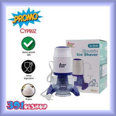 Alat Penyerut Es Listrik 1000 ML Kitchen House Electric Ice Shaver Pelumat Es Batu CYP-IS-0040