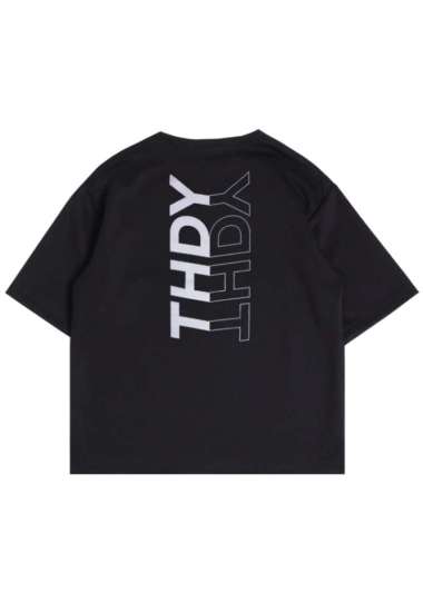 Third Day MTK84 Kaos Oversize Distro Pria Thdy Shadow Back Hitam M