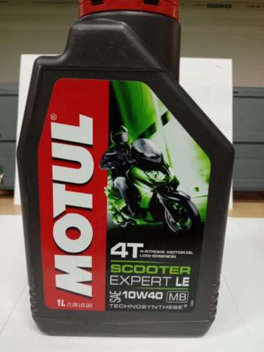 Oli Mesin Motor Matic Motul Scooter Expert LE 4T 10W40 1L 66679