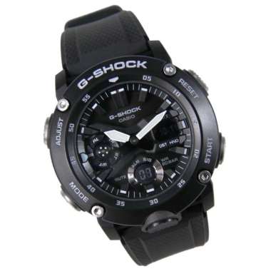 CASIO G-SHOCK Full Black Carbon Core Guard Special Color Original Jam Tangan Pria [GA 2000]