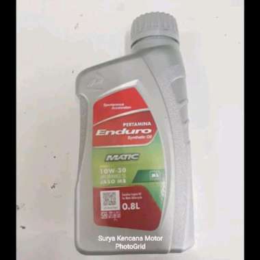 Oli mesin Pertamina Enduro Matic S 4T 0.8L 10W 30