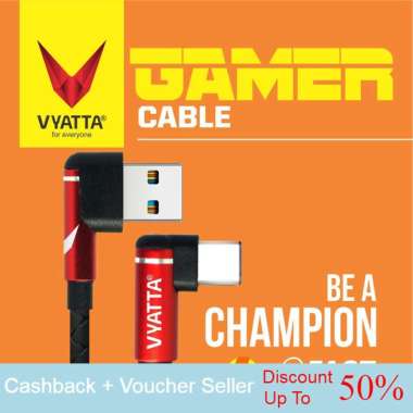 Vyatta USB Cable / Kabel Data MICRO TYPE C - Fast Charging Murah Original - Kabel Charger HP Handpho