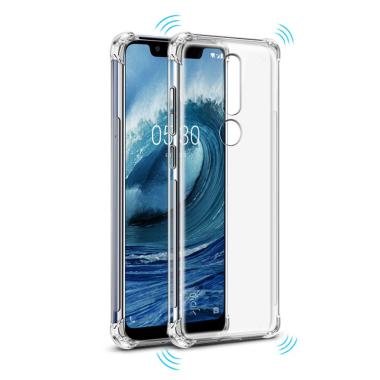 Imak Soft Case (Shockproof) - Nokia 5.1 Plus / Nokia X5 - - Clear