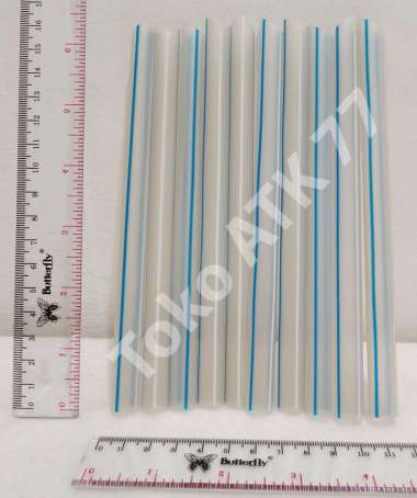 Sedotan Pipet Drinking Straws Buble Bubble Boba Lubang Besar uk 12mm Warna Warni READY STOCK