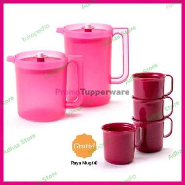Pitcher set tupperware / teko air minum set original tupperware Multicolor