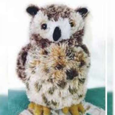 Boneka Burung Hantu (Great Horned OWL) Multicolor