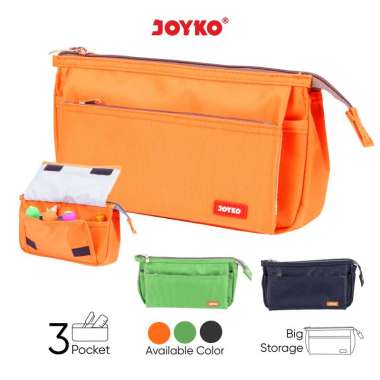 Kotak Tempat Pensil Pencil Case Joyko PC-5009 Orange