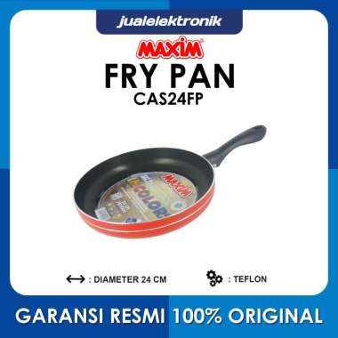 Maxim CAS24FP CAS-24FP CAS 24 FP CAS 24FP Casablanca Fry Pan Teflon 24 cm/Maxim Wajan/Maxim Penggore