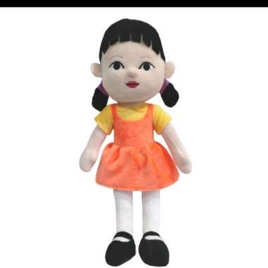 boneka squid game killer girl doll