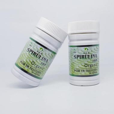 EZA Spirulina Organic Suplemen Kesehatan [60 Kapsul]