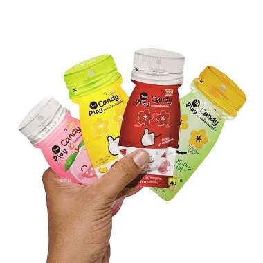 PLAY Candy - Permen Imut Segar Rasa Buah - 12gr PEACH