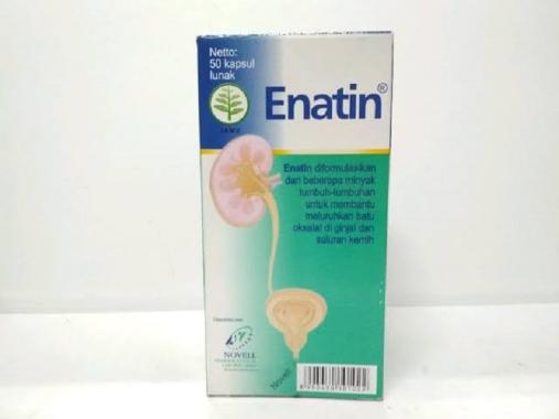 Novell Enatin Suplemen Kesehatan [50 Kapsul/ Kemasan Botol]