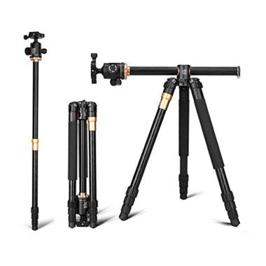 Beike QZSD Q999H Portable Professional Tripod Hitam
