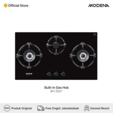 Modena Kompor Gas Tanam - BH 2937 (90cm - 3 Tungku)