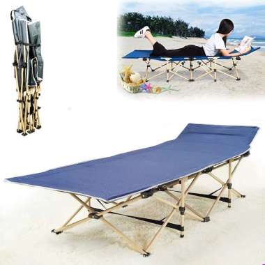Zero Gravity Kasur Lipat Portable Ranjang Dipan kemping camping Kemah tempat tidur lipat outdoor Portabel Folding Escort Camp Bed