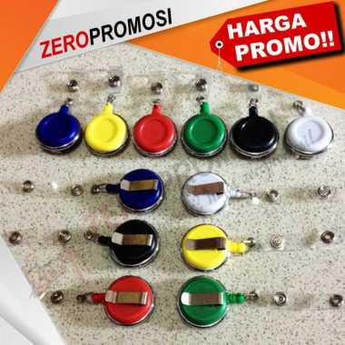 Souvenir Yoyo Id Card Putar List Chrome Custom Logo
