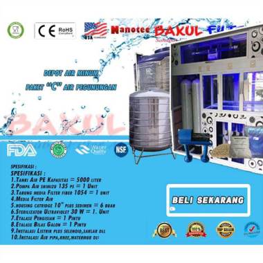 Bakul Filter Depot Air minum Isi ulang Paket C