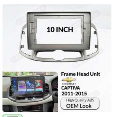 Frame Head Unit 10" Inch Chevrolet Captiva 2011-2015