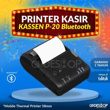 Printer Kasir Thermal Epson TM-P20 Bluetooth Portable