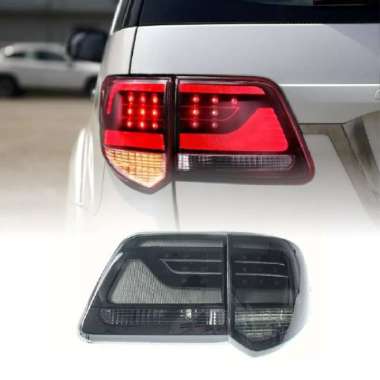 Yz Stop Lamp Lampu Belakang Toyota Fortuner 2012-2015 Style Land Cruiser - Led Sequential Smoke