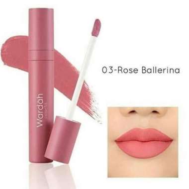 Ready Stok . Wardah Colorfit Velvet Matte Lip Mousse 🖤 Bpom Ori 03