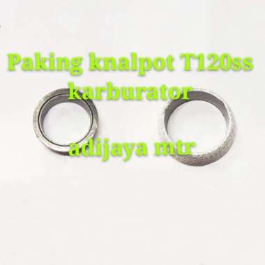 Paking knalpot T120ss karburator dan Futura karburator Multicolor