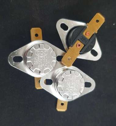 Thermostat KSD301 KSD 301 250V 10A 85oC 85 oC utk Dispenser Dll