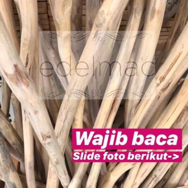 Ranting Kayu Jati 150cm | Ranting Kayu Macrame
