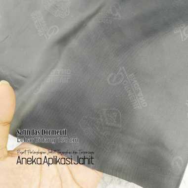 1 METER KAIN SATIN JAS DORMEUIL / DORMIL ENGLAND FURING JAS INTERLINING ABU TUA