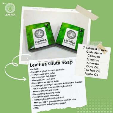 Leafhea gluta soap