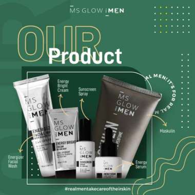 ecer ms glow men facialwash men