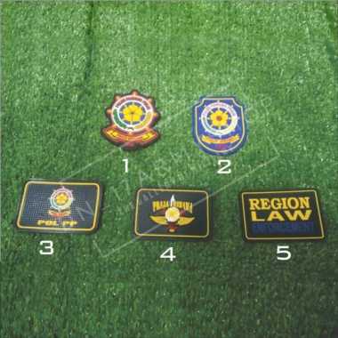 Patch Rubber Logo Satuan Polisi Pamong Praja/Pol PP