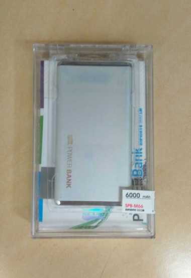 VIVAN Polimer Series M-66 Scud Powerbank [6.000 mAh] Silver
