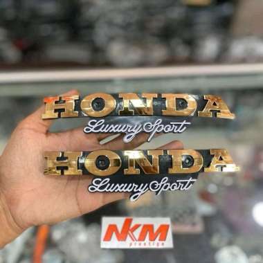 EMBLEM TANGKI HONDA GL PRO LOGO TANGKI GL PRO